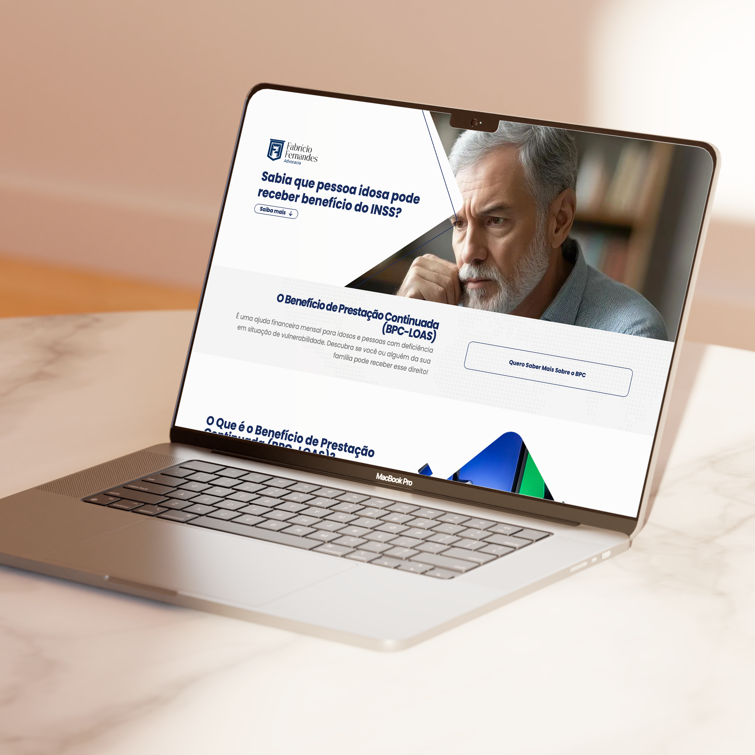 Landing Page BPC-LOAS para idosos